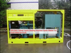 100L/Min 700bar Hydro Blasting Machine Hydro Blaster для удаления дорожных отметок
