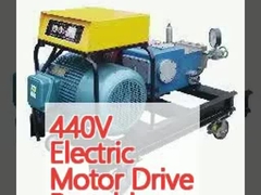 взрывное устройство 10000psi воды давления привода электрического двигателя 440V портативное высокое