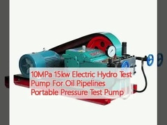 насос теста 10MPa 15kw электрический гидро для насоса теста давления нефтепроводов портативного