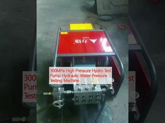 машина давления воды высокого насоса теста давления 300MPa гидро гидравлическая испытывая