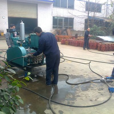 Машина для очистки от струи воды мощностью 15 кВт 450 бар